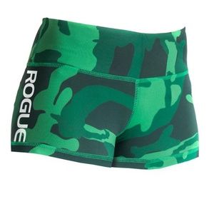 Rogue Wide Band camo booty shorts